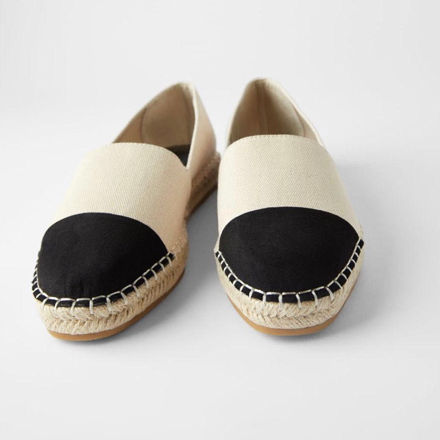 Producto Espadrilles with contrast toe