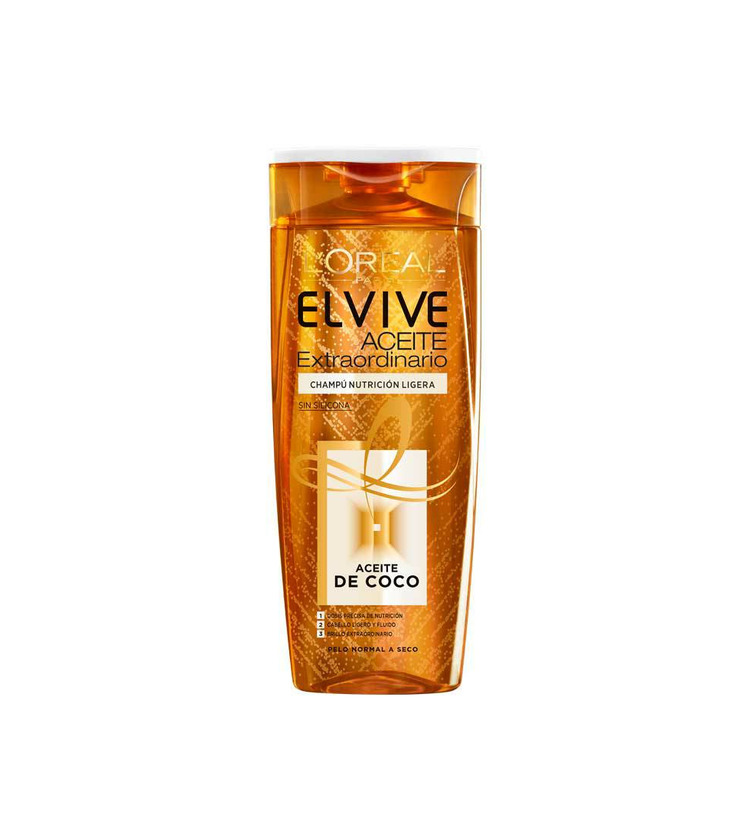 Beauty L 'Oréal Paris Elvive Aceite excepcional aceite Fine de coco Shampoo para