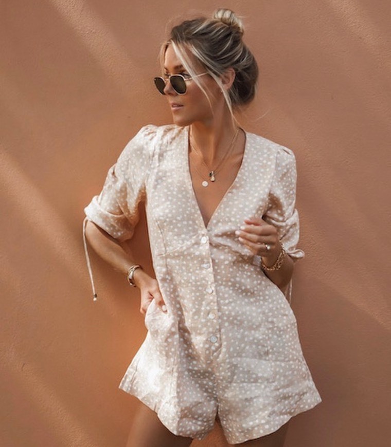 Product Jolie Linen Playsuit