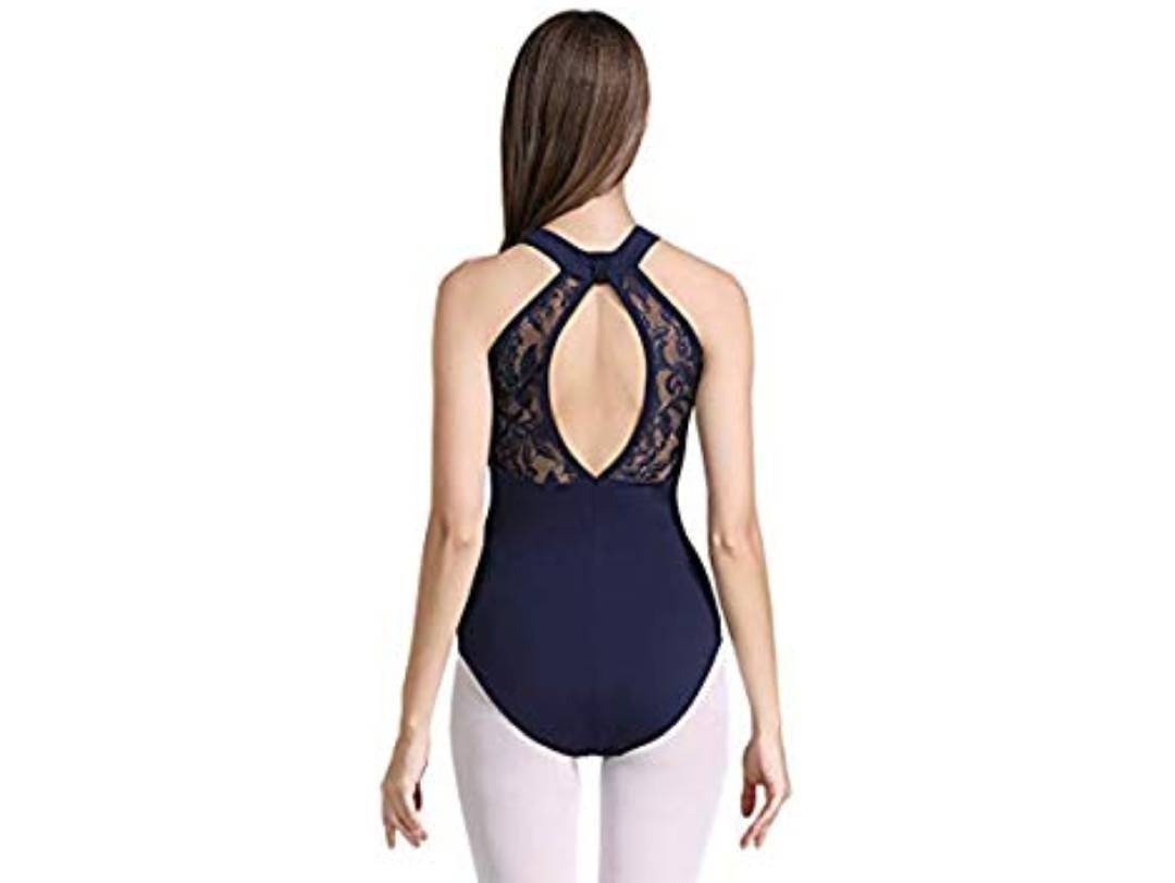 Fashion Halter neck bodysuit / ballet dance leotard  