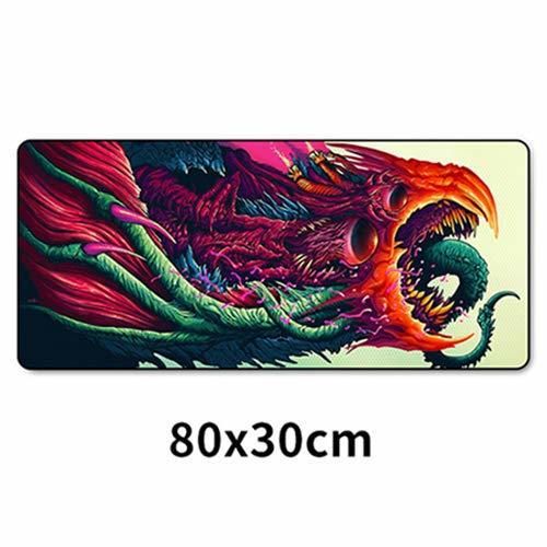 Dhsbd 80X30 Cm Lockedge Grande Gaming Mouse Pad Computer Gamer Teclado Mouse