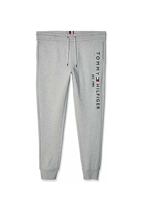 Fashion Tommy Hilfiger Basic Sweatpants Pantalones de Deporte, Gris