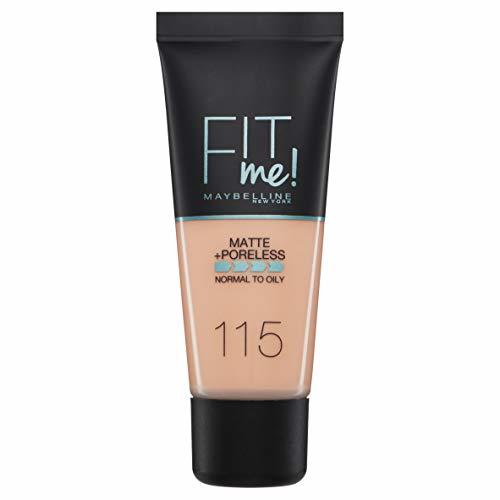 Beauty Maybelline Fit me - 115 Ivory - Foundation Botella Líquido base de