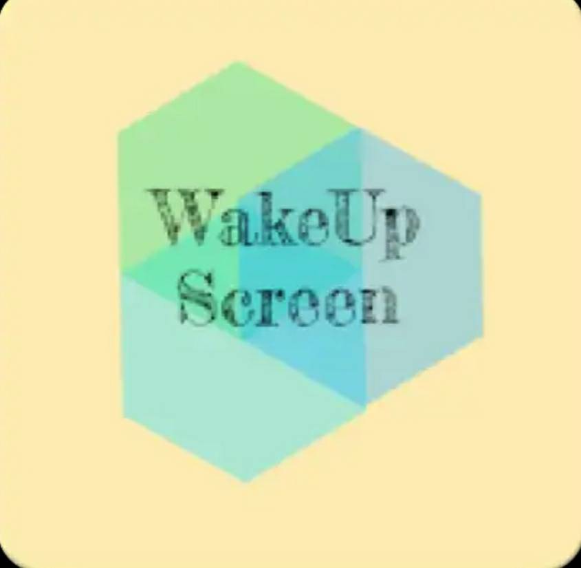 Aplicaciones Wake Up Screen