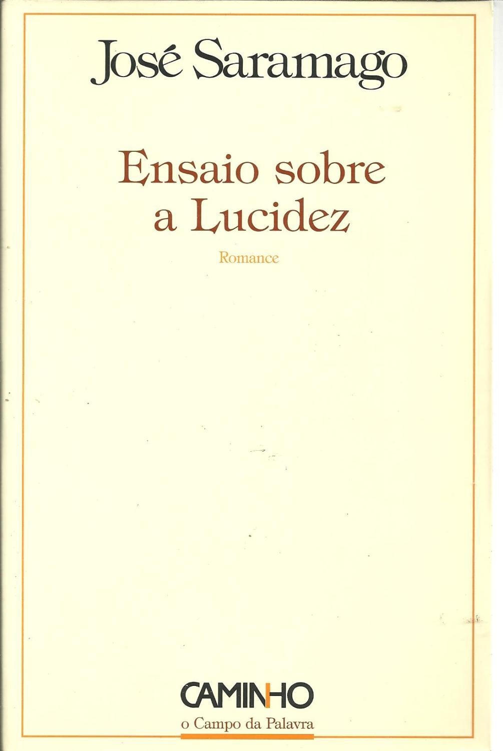 Book Ensaio sobre a Lucidez