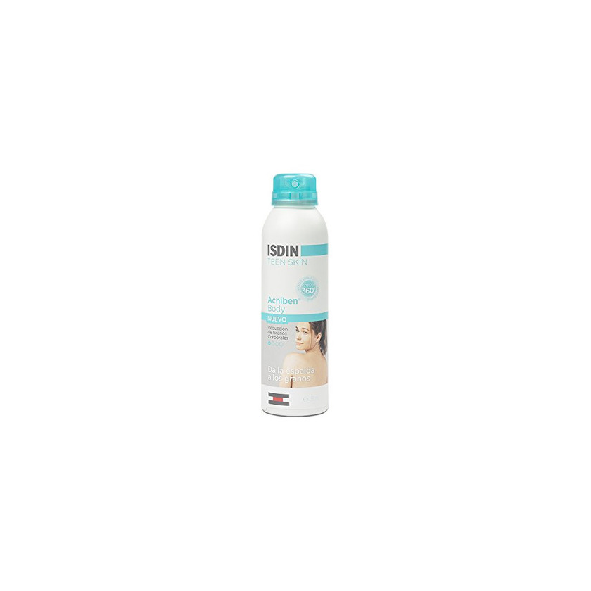 Belleza ISDIN Acniben Body, Spray Corporal para Acné Corporal y Piel Grasa