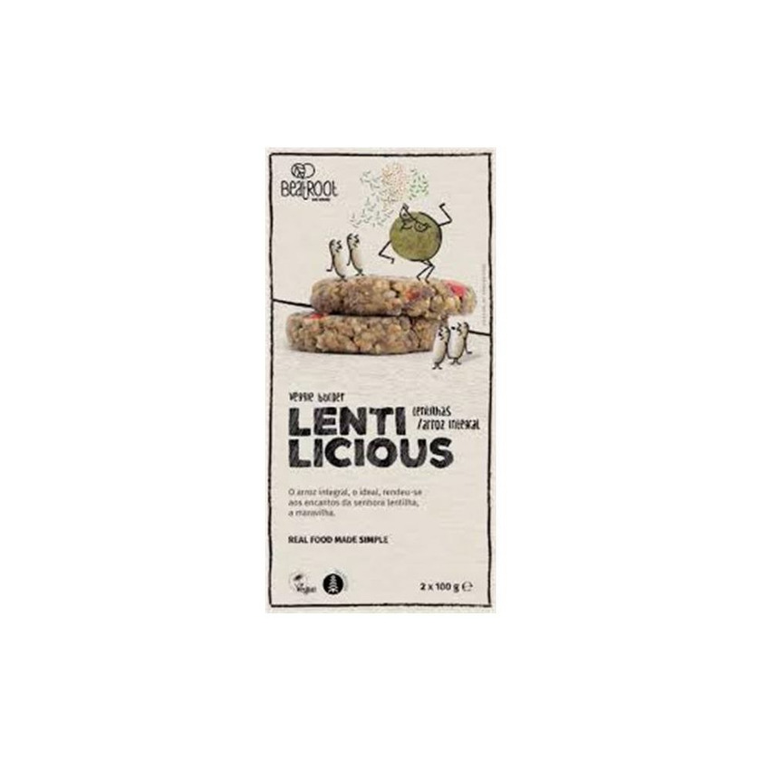 Product Hambúrguer Lentilicious Beatroot