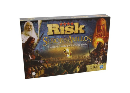 Hasbro Gaming Risk - El señor de los Anillos, juego de mesa