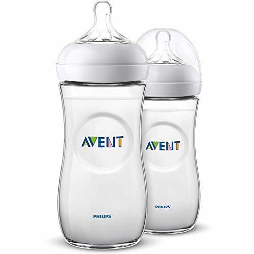 Philips Avent Biberón Natural SCF036/27 - Pack de dos biberones