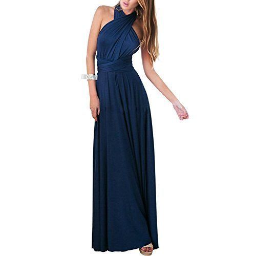 Lover-Beauty Vestido Largo Mujer para Noche y Fiesta Casual Algodón Ropa Top