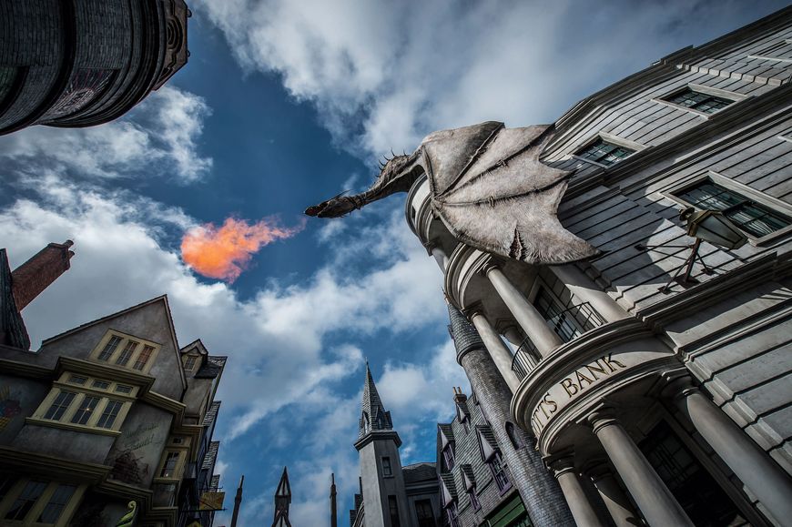 Lugar Harry Potter and the Escape from Gringotts