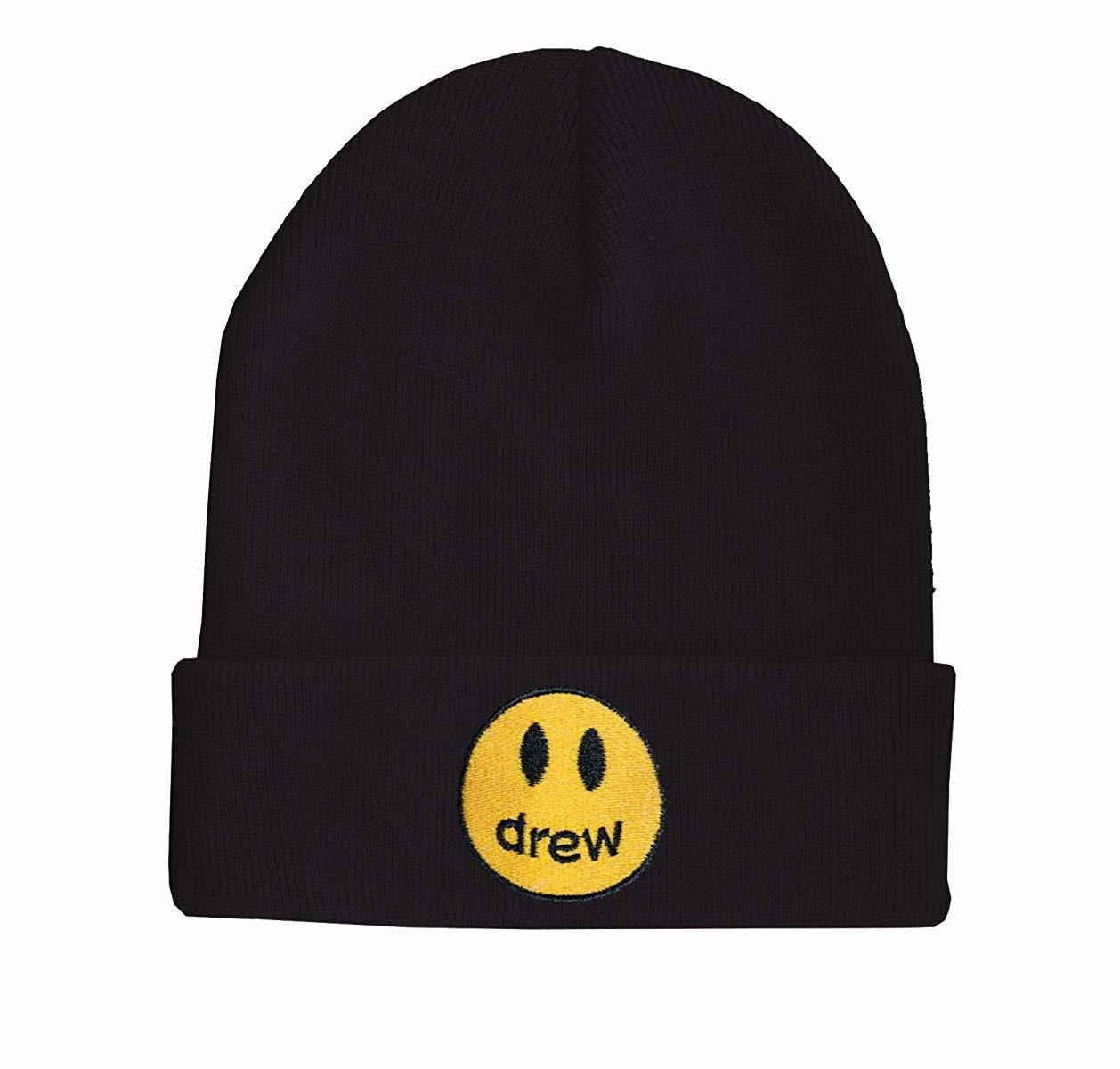 Fashion Black beanie Drew House