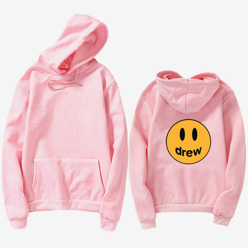 Fashion Drew House pink Hoodie 