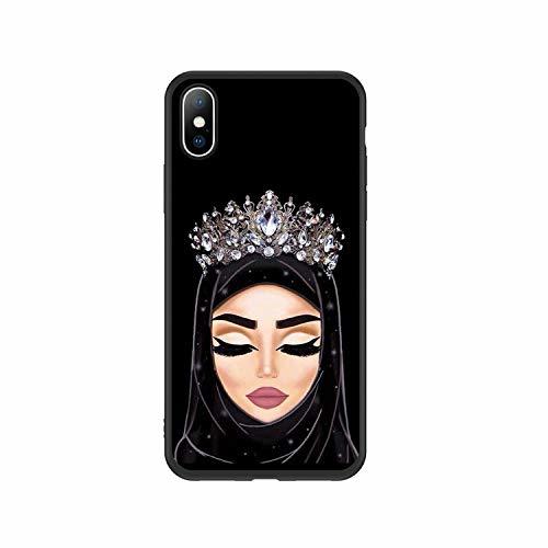 Product All-Equal Arabic Hijab Girl Queen Crown Phone Case For iPhone 11 Pro