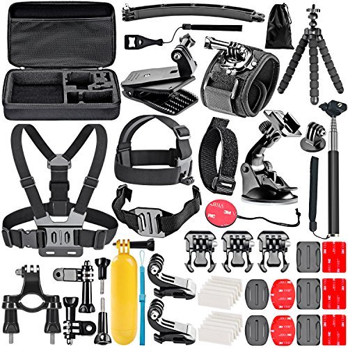 Social Neewer 50-en-1 Accesorios de Cámara de Acción Kit para GoPro 8 GoPro