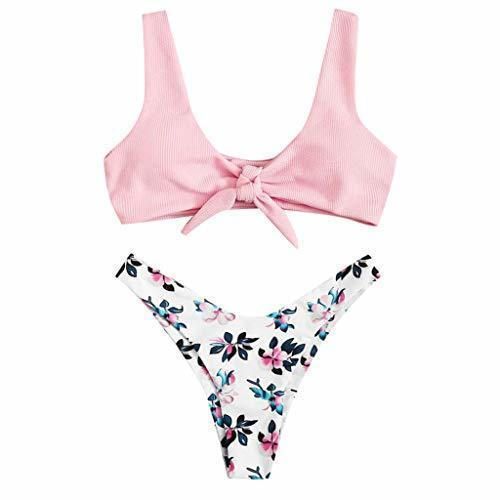 Mymyguoe Traje de baño Bikini, Bikinis Mujer 2019 Push up Bañador Natacion