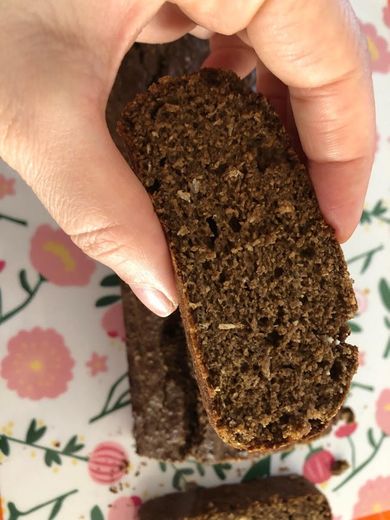 Pão/ Bolo de Alfarroba e Laranja