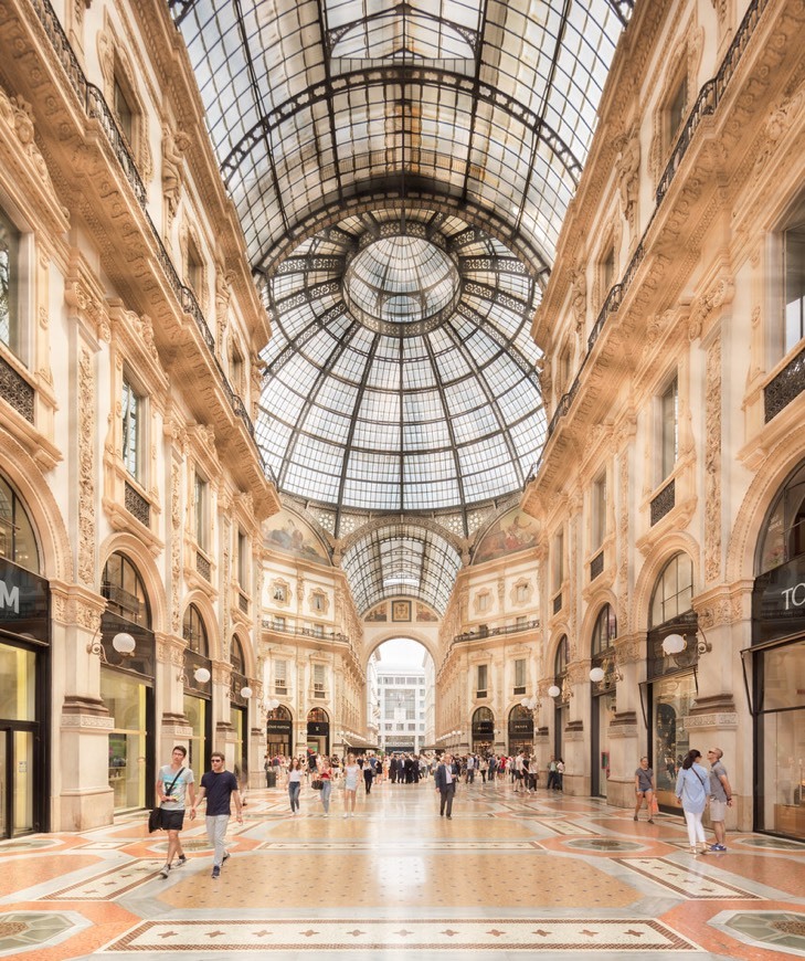 Lugar Galería Vittorio Emanuele II