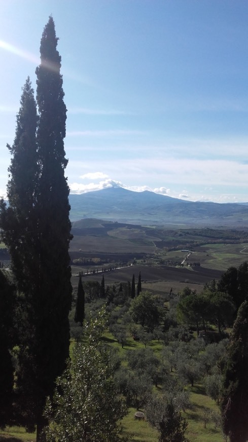 Lugar Val d'Orcia Toscana