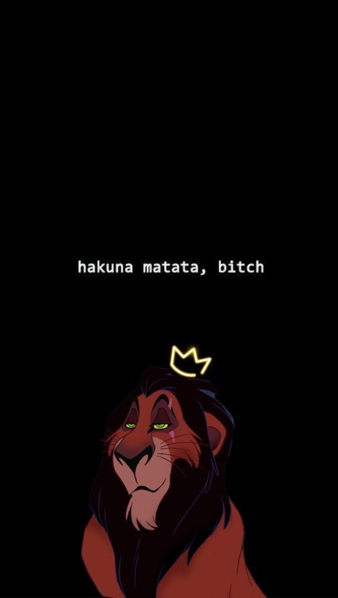 Moda Hakuna Matata, bitch