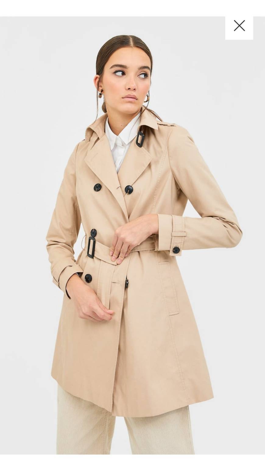 Moda Trench básico 