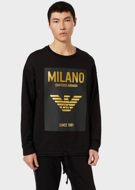 Product Emporio Armani Sweatshirt Whith Milano Logo