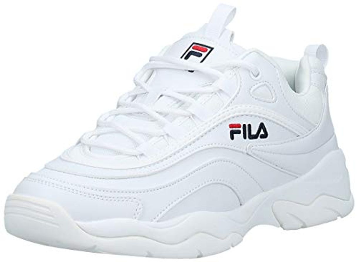 Lugares Fila Ray Low, Zapatillas para Hombre, Blanco