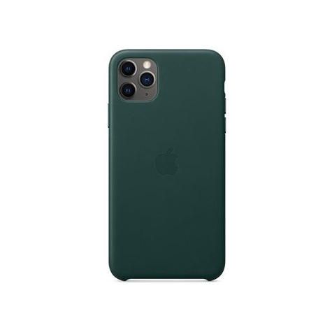 capa em pele para iPhone 11 pro max- verde floresta