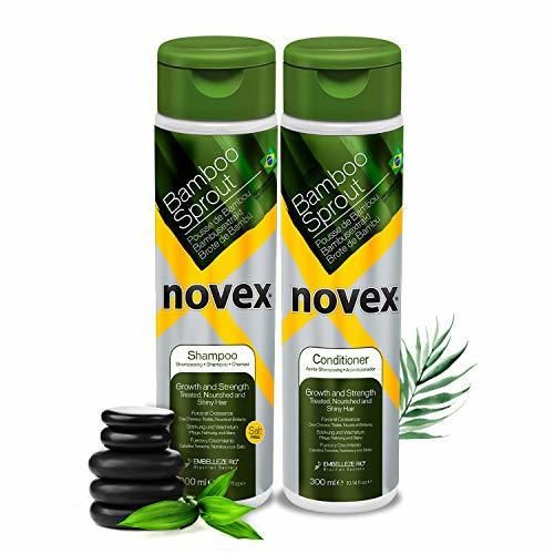 Novex Bamboo Bambu Sprout Shampoo & Conditioner 10.14 oz Duo Set by