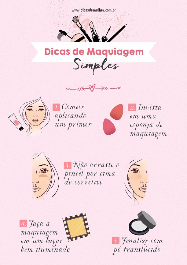 Moda Makeup simples