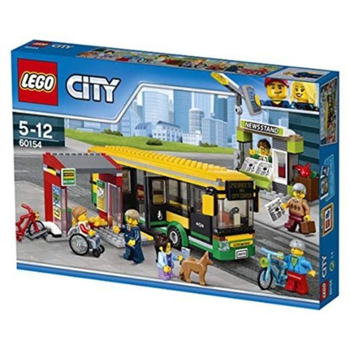 Product LEGO CITY - Estación de Autobuses, Juguete de Construcción de Vehículo de