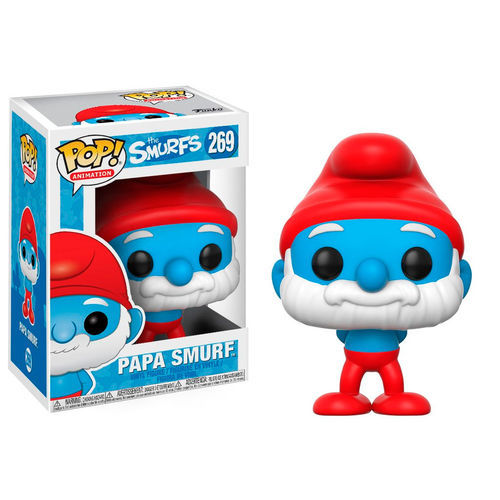 Moda Funko Pop Figures : Smurfs - Papa Smurf