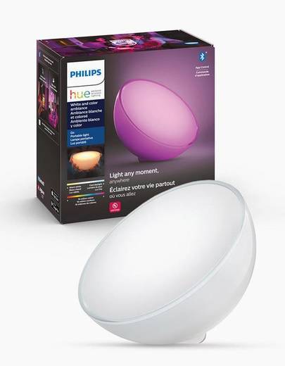 Philips Hue Go - Lámpara de mesa LED inteligente con conexión inalámbrica