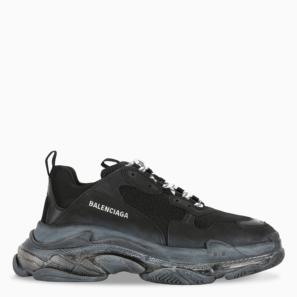 Product Balenciaga Triple S Clear Sole Black 