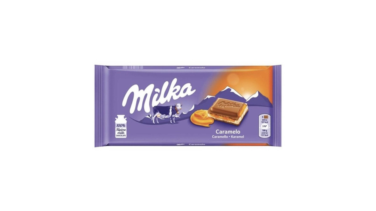 Social Milka caramelo 