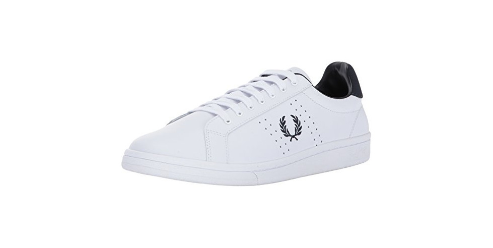 Social Zapatillas Fred Perry B721 Blanco Hombre 39 Blanco