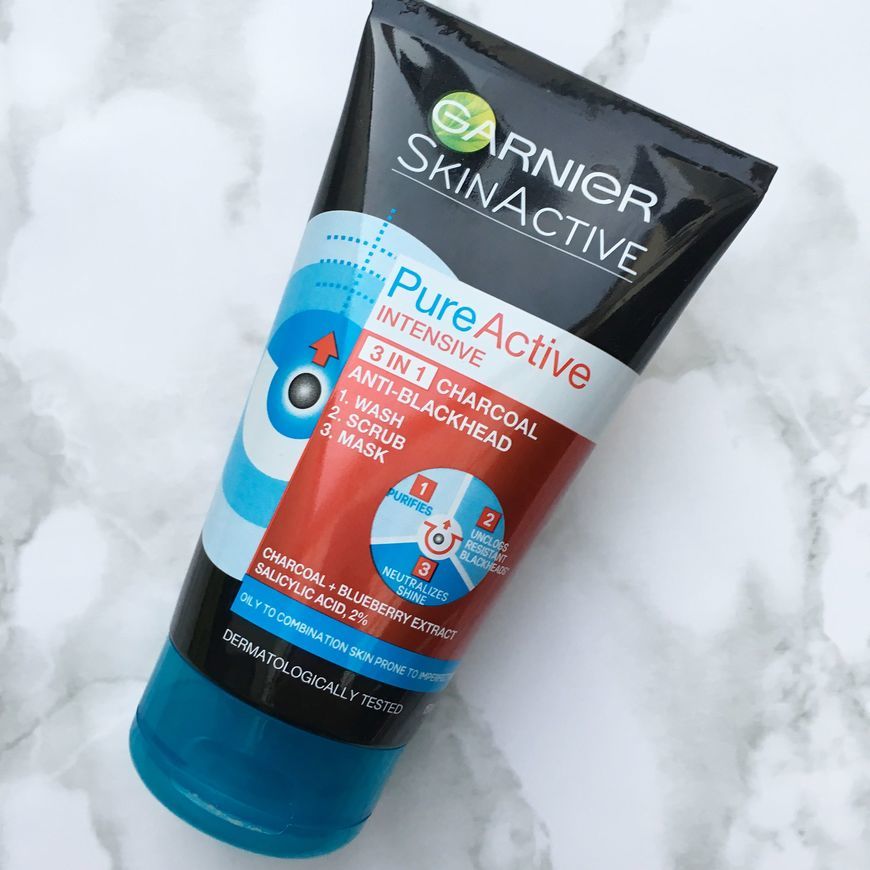 Social Garnier pure active black 2 em 1
