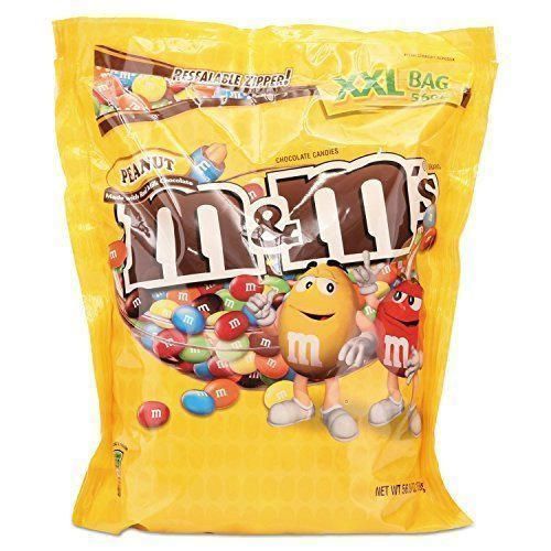 M & M 's – Leche recubierto de chocolate candy W/Centro de cacahuete