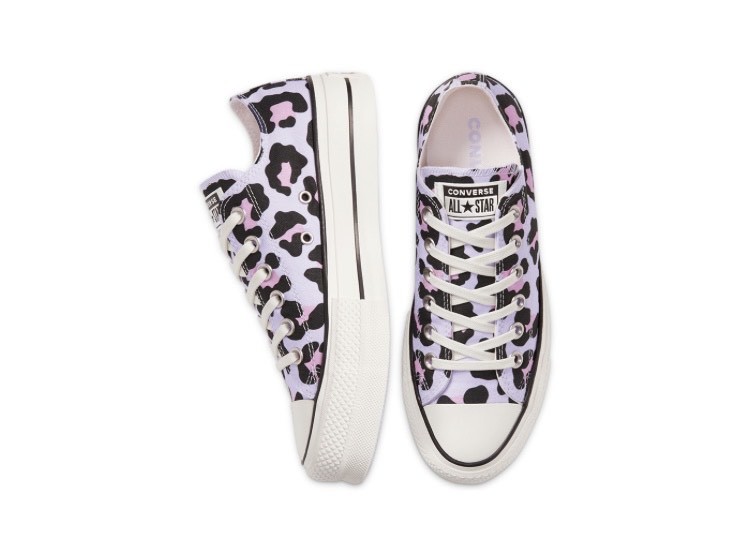 Fashion Women’s Leopard Platform Chuck Taylor All Star Low Top