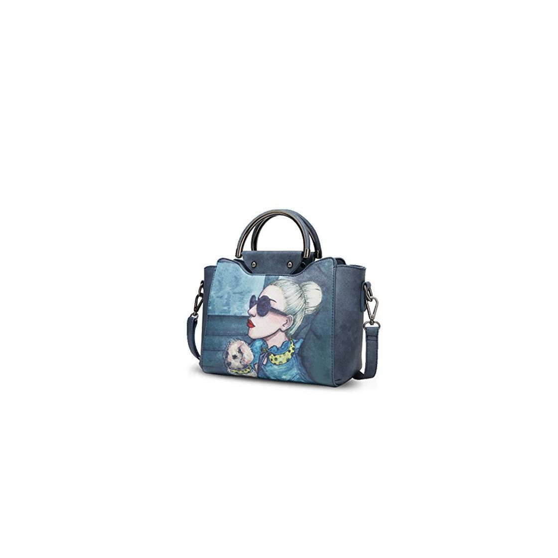Social NICOLE&DORIS Elegante Tote Bolsos de Mano para Mujer Monederos Bolso Crossbody Mujer