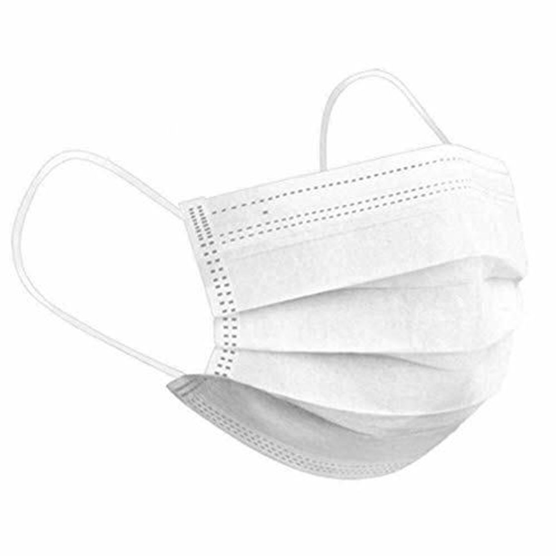Social Máscaras faciales Desechables de 3 Capas con Bucle para la Oreja