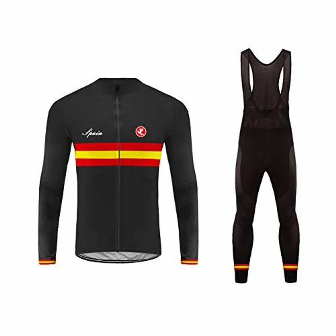 Social Uglyfrog-National Flag Artículo WLJ37 2018-2019 Cycling Wear Invierno Caliente Completar Set De