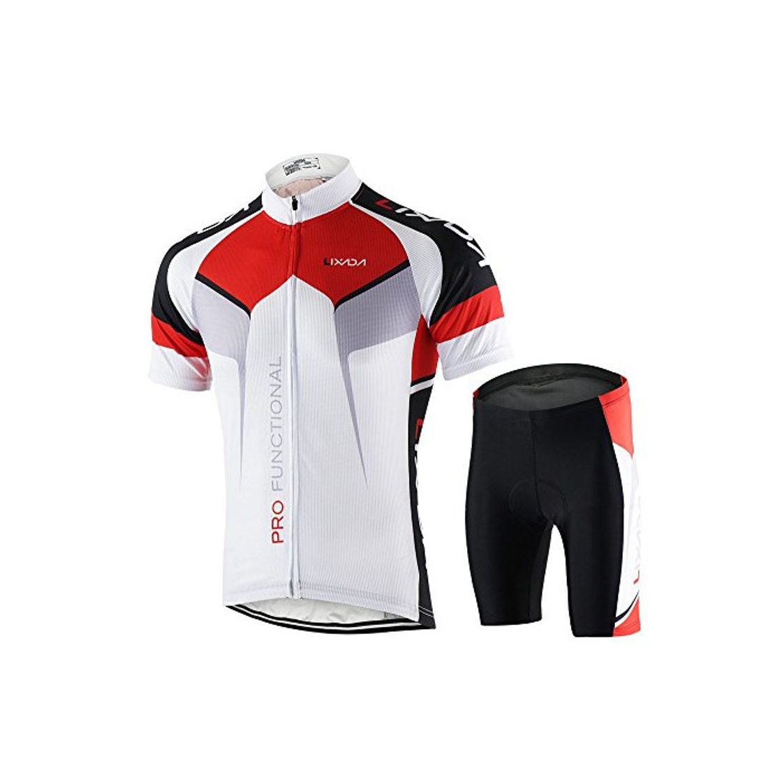 Producto Lixada Maillots de Ciclismo Hombres Jersey de Manga Corta y Pantalones Cortos