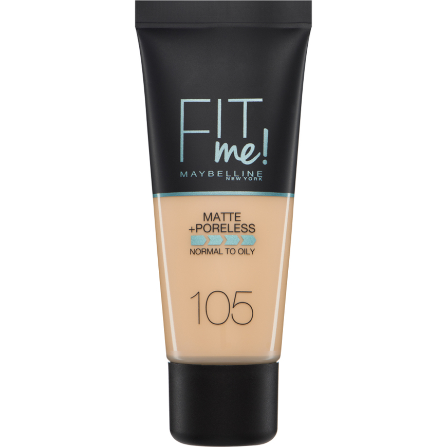 Fashion Maybelline Fit Me! Matte and Poreless Foundation 30ml - lookfantastic