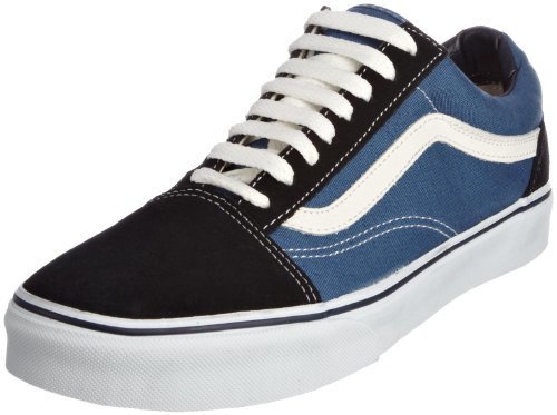 Moda Vans Old Skool Classic Suede/Canvas, Zapatillas Unisex Adulto, Azul