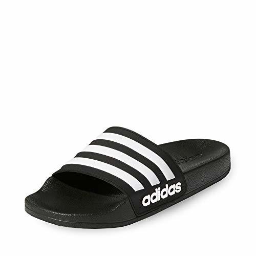 Social adidas Adilette Shower K, Zapatos de Playa Y Piscina Unisex Niño, Negro
