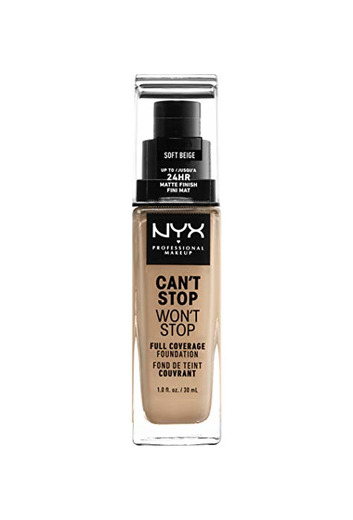 NYX Professional Makeup Base de Maquillaje Can't Stop Won't Stop Foundation