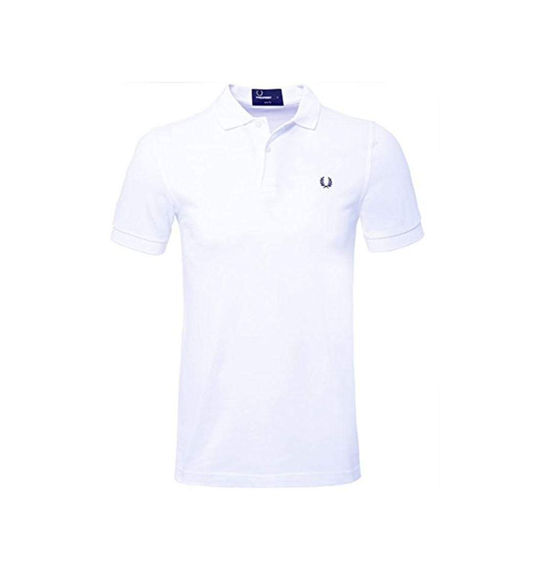 Moda Fred Perry - Polo Hombre Blanco Plain M