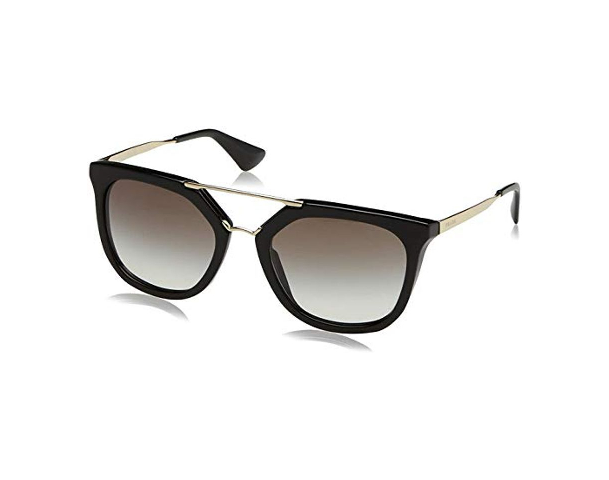 Moda Prada 0PR13QS 1AB0A7 54 gafas de sol, Negro