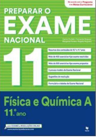 Fashion Livro preparação exame Físico Química A